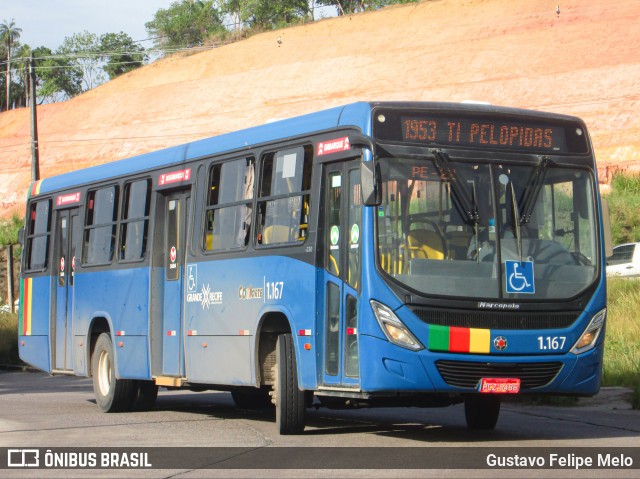 Cidade Alta Transportes 1.167 na cidade de Paulista, Pernambuco, Brasil, por Gustavo Felipe Melo. Número da foto: #8173843.