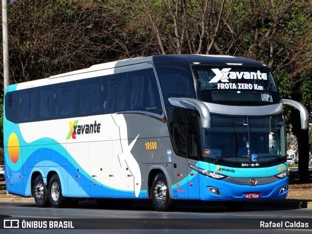 Viação Xavante 19500 na cidade de Brasília, Distrito Federal, Brasil, por Rafael Caldas. Número da foto: #8171639.