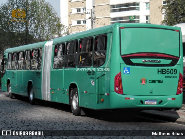 Auto Viação Redentor HB609 na cidade de Curitiba, Paraná, Brasil, por Matheus Ribas. Número da foto: #8172148.