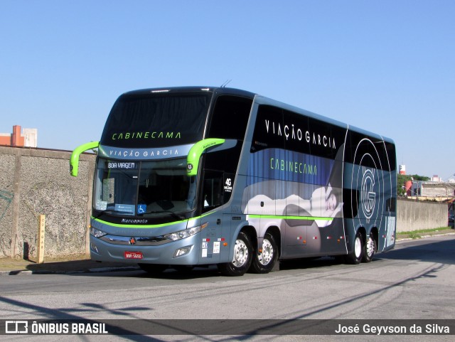 Viação Garcia 8624 na cidade de São Paulo, São Paulo, Brasil, por José Geyvson da Silva. Número da foto: #8172699.