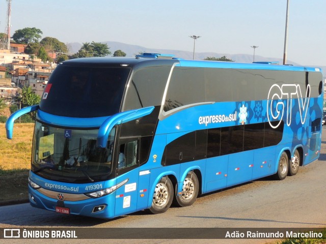 Expresso do Sul 419301 na cidade de Belo Horizonte, Minas Gerais, Brasil, por Adão Raimundo Marcelino. Número da foto: #8173511.
