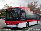Metbus 1152 na cidade de Santiago, Santiago, Metropolitana de Santiago, Chile, por Sebastian Andres Maluenda. Número da foto: #8173182.
