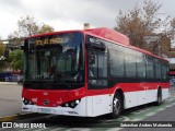 Metbus 1152 na cidade de Santiago, Santiago, Metropolitana de Santiago, Chile, por Sebastian Andres Maluenda. ID da foto: :id.