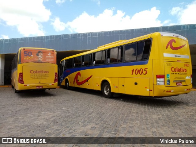 Coletivo Transportes 1005 na cidade de Agrestina, Pernambuco, Brasil, por Vinicius Palone. Número da foto: #8175055.