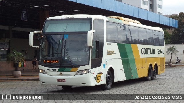 Empresa Gontijo de Transportes 12740 na cidade de Coronel Fabriciano, Minas Gerais, Brasil, por Jonatas Costa da Mata. Número da foto: #8176437.