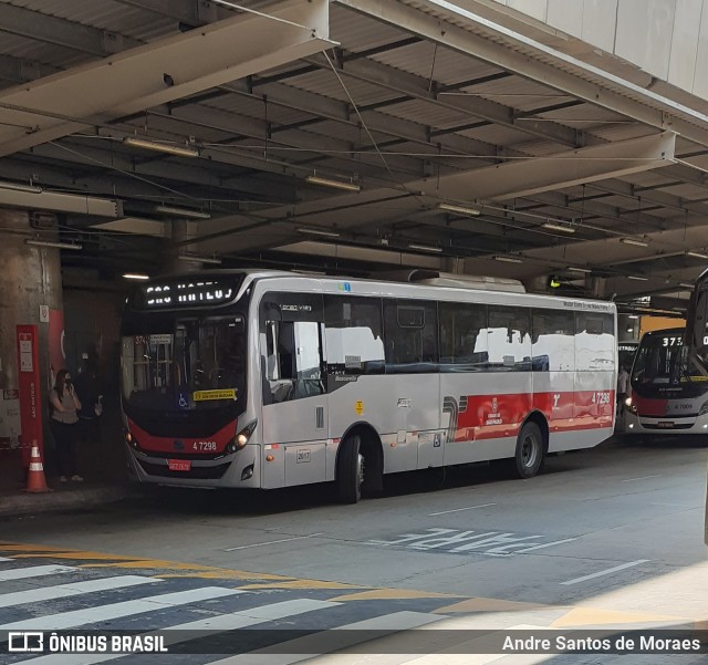 Pêssego Transportes 4 7298 na cidade de São Paulo, São Paulo, Brasil, por Andre Santos de Moraes. ID da foto: 8176209.