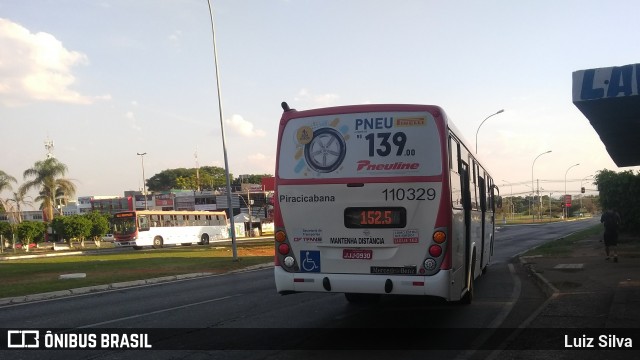 Viação Piracicabana Distrito Federal 110329 na cidade de Brasília, Distrito Federal, Brasil, por Luiz Silva. Número da foto: #8176727.