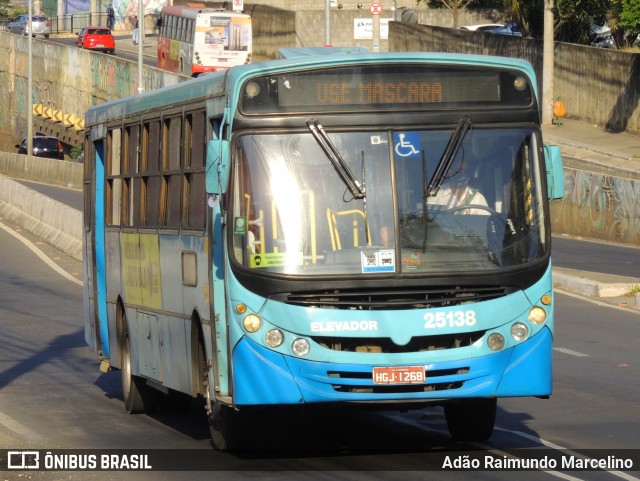 Autotrans > Turilessa 25138 na cidade de Contagem, Minas Gerais, Brasil, por Adão Raimundo Marcelino. Número da foto: #8177237.