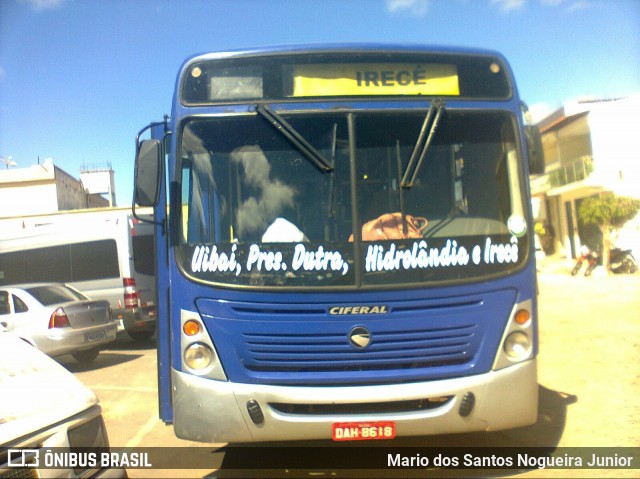 Ônibus Particulares 21.702 na cidade de Irecê, Bahia, Brasil, por Mario dos Santos Nogueira Junior. ID da foto: 8175789.