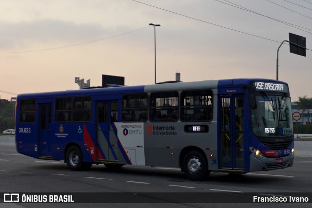 Empresa de Ônibus Vila Galvão 30.623 na cidade de São Paulo, São Paulo, Brasil, por Francisco Ivano. Número da foto: #8175025.