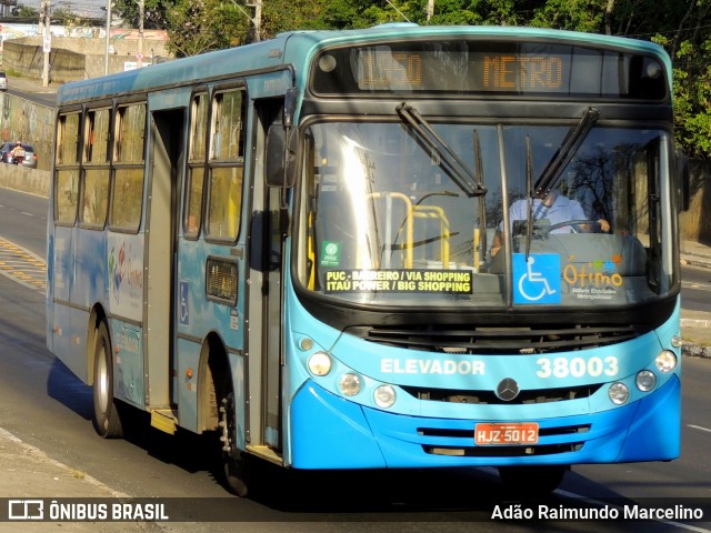 Viação Cruzeiro > Viação Sidon 38003 na cidade de Contagem, Minas Gerais, Brasil, por Adão Raimundo Marcelino. ID da foto: 8177228.