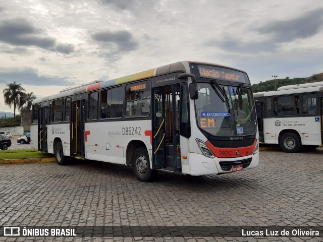 Auto Viação Jabour D86242 na cidade de Rio de Janeiro, Rio de Janeiro, Brasil, por Lucas Luz de Oliveira. Número da foto: #8174941.