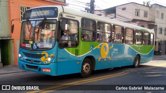 Metropolitana Transportes e Serviços 11056 na cidade de Vitória, Espírito Santo, Brasil, por Carlos Gabriel  Malacarne. Número da foto: #8174328.