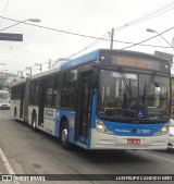 Viação Grajaú S.A. 6 1160 na cidade de São Paulo, São Paulo, Brasil, por LUIS FELIPE CANDIDO NERI. Número da foto: #:id.