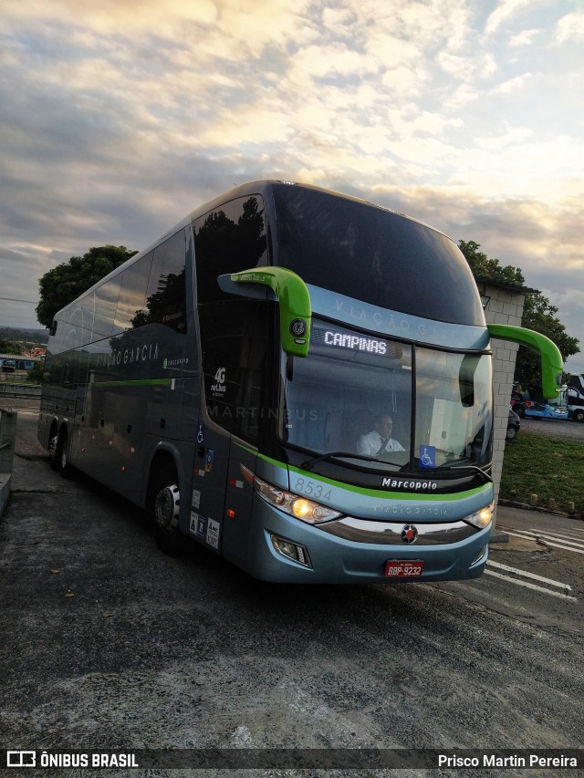 Viação Garcia 8534 na cidade de Campinas, São Paulo, Brasil, por Prisco Martin Pereira. Número da foto: #8178158.